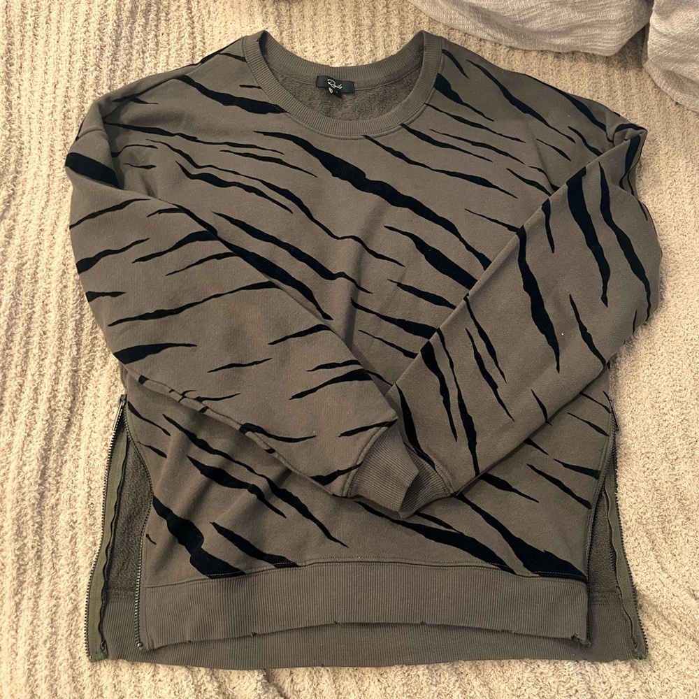 Rails - side zip sweatshirt - size small